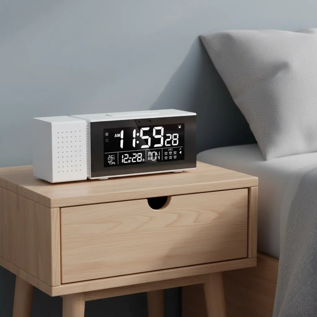 Radio Réveil Moderne Lumineux