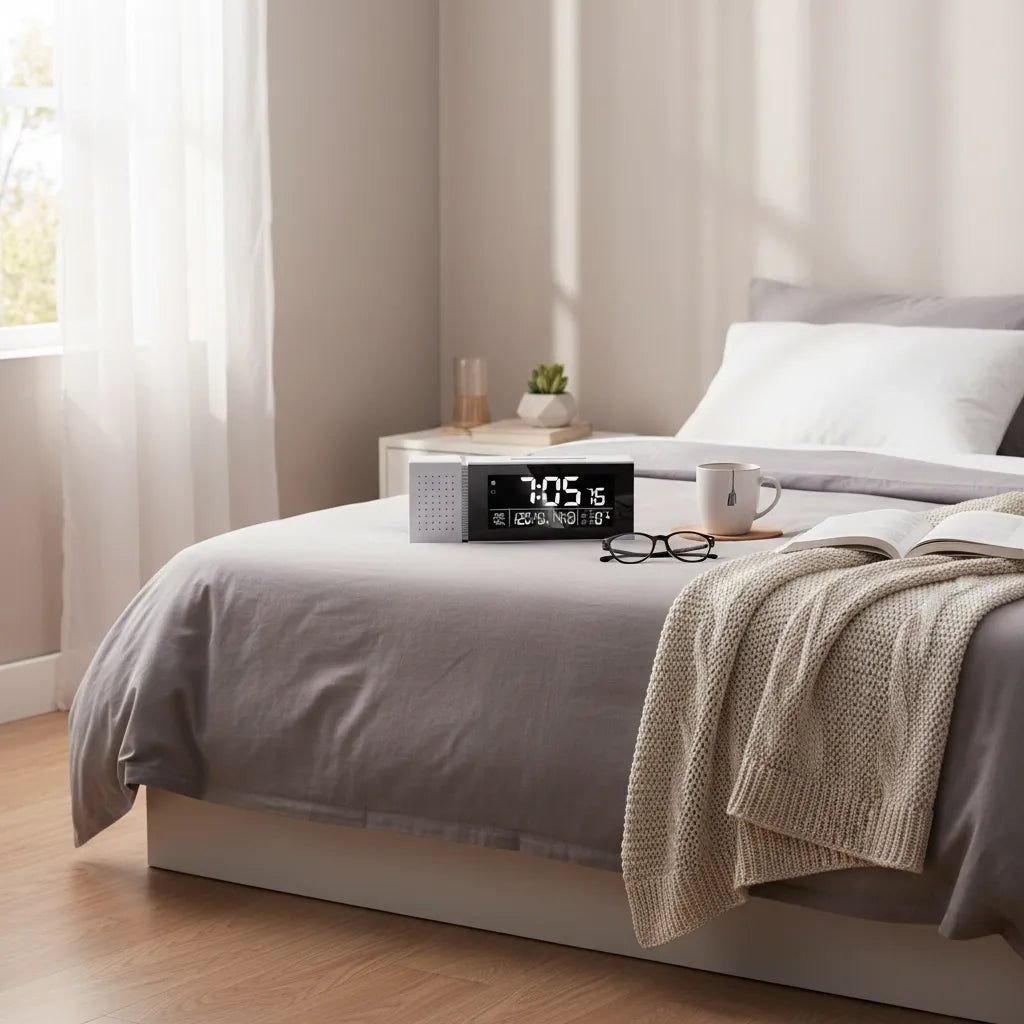 Radio Réveil Moderne Lumineux