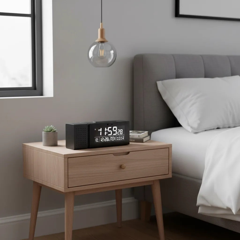 Radio Réveil Moderne Lumineux