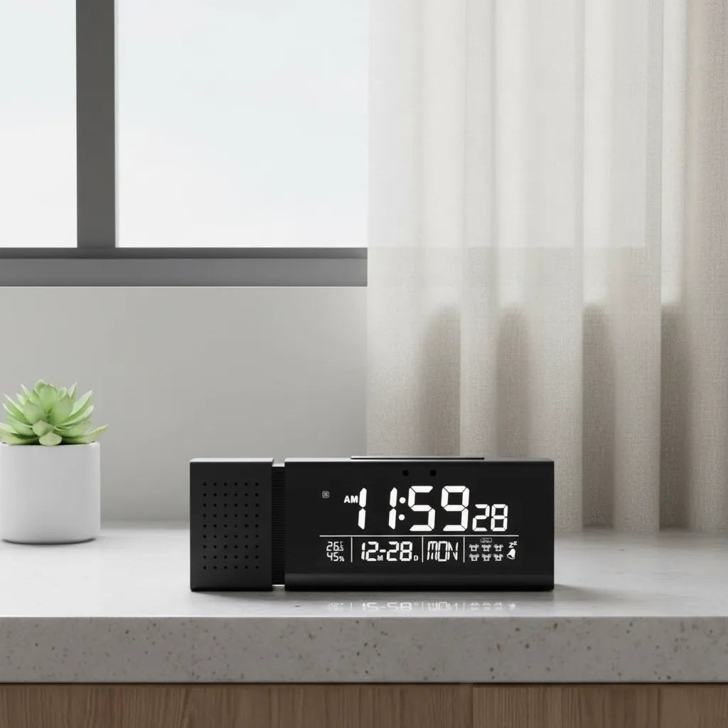 Radio Réveil Moderne Lumineux