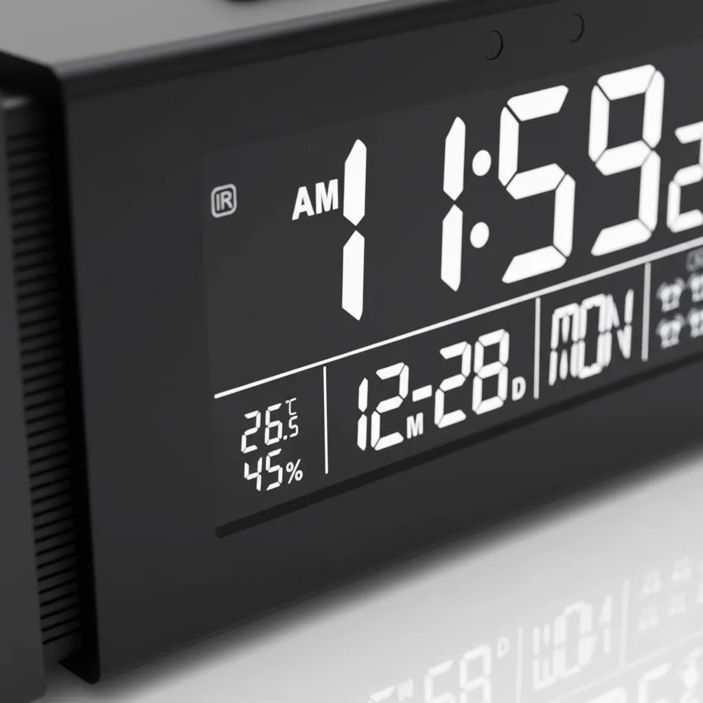 Radio Réveil Moderne Lumineux