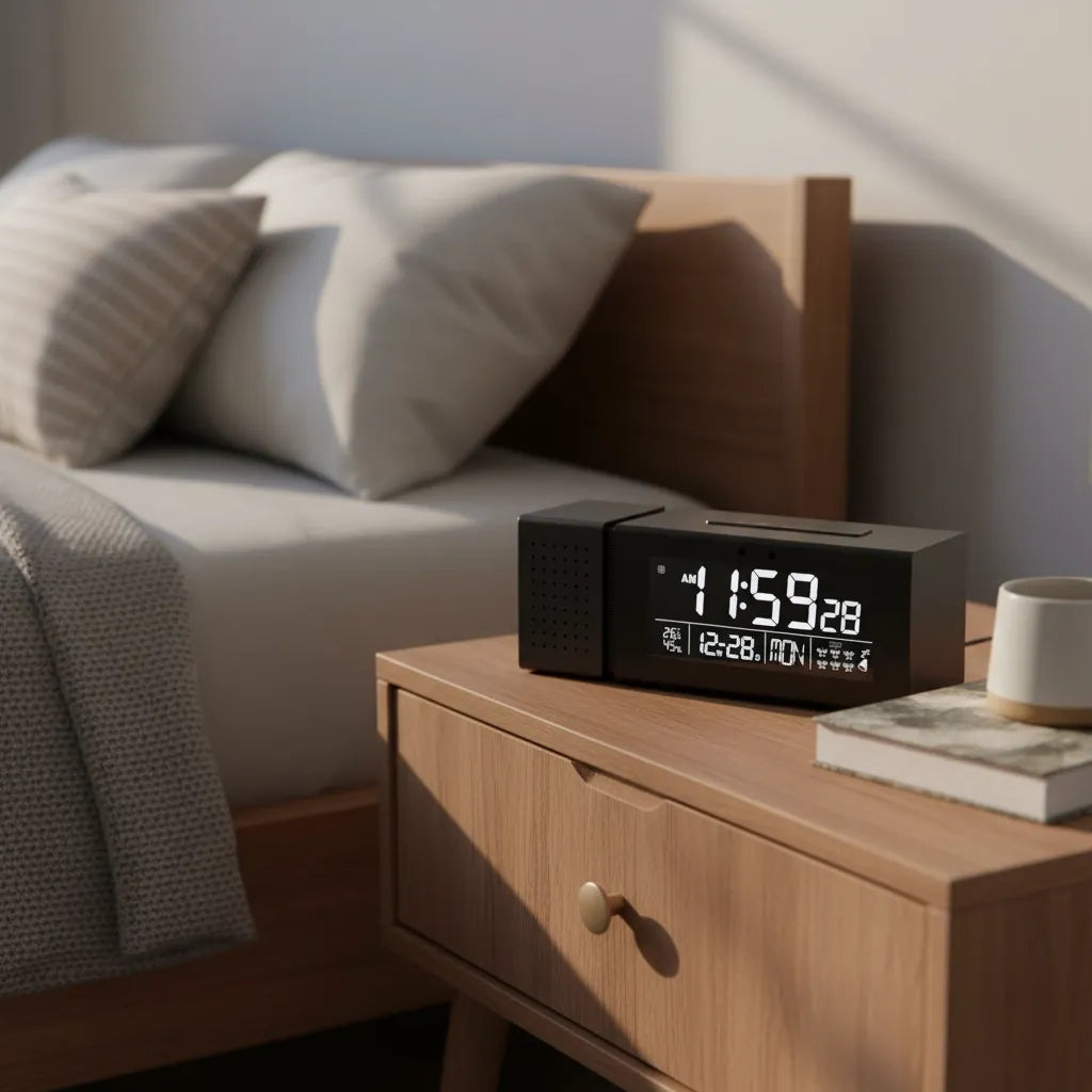 Radio Réveil Moderne Lumineux