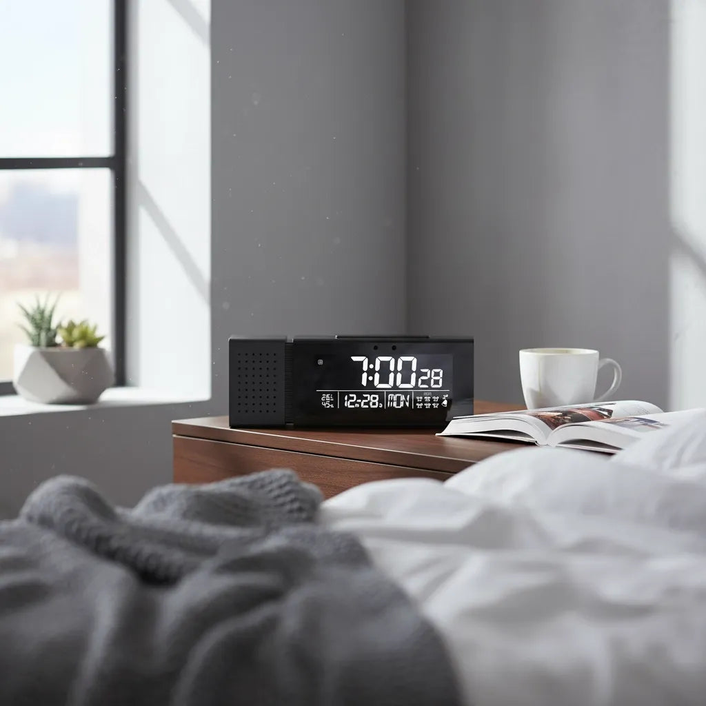 Radio Réveil Moderne Lumineux