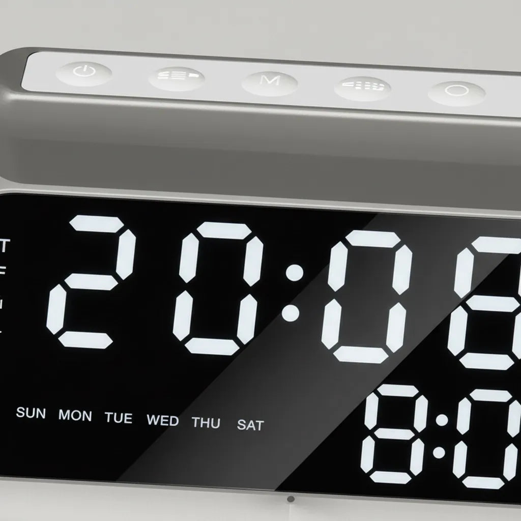 Radio Réveil Numérique Connecté à Induction