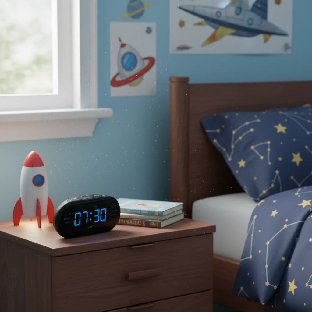 Radio Réveil Numérique Garçon