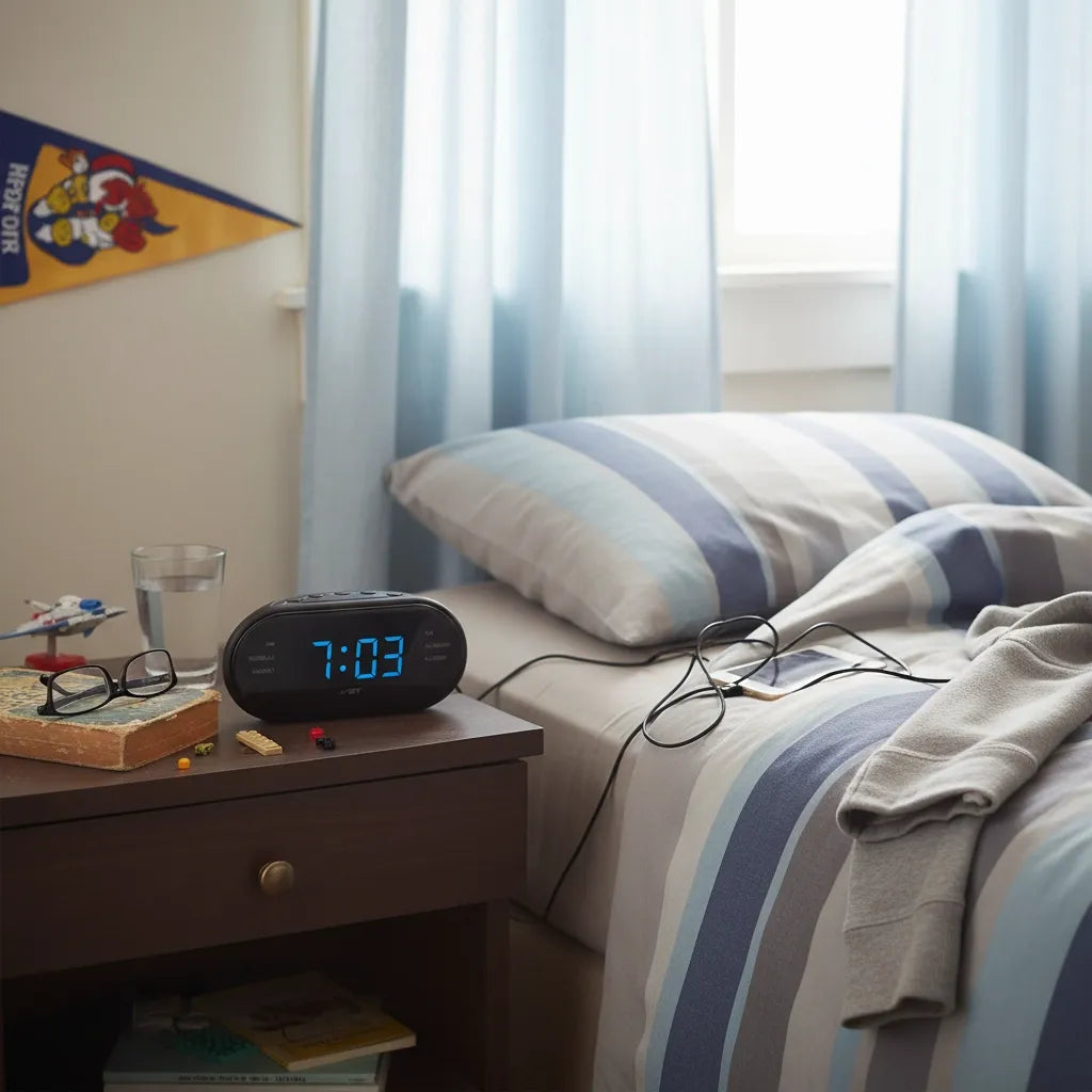 Radio Réveil Numérique Garçon