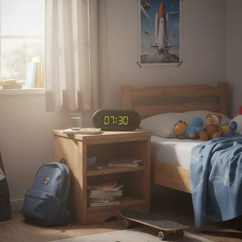 Radio Réveil Numérique Garçon