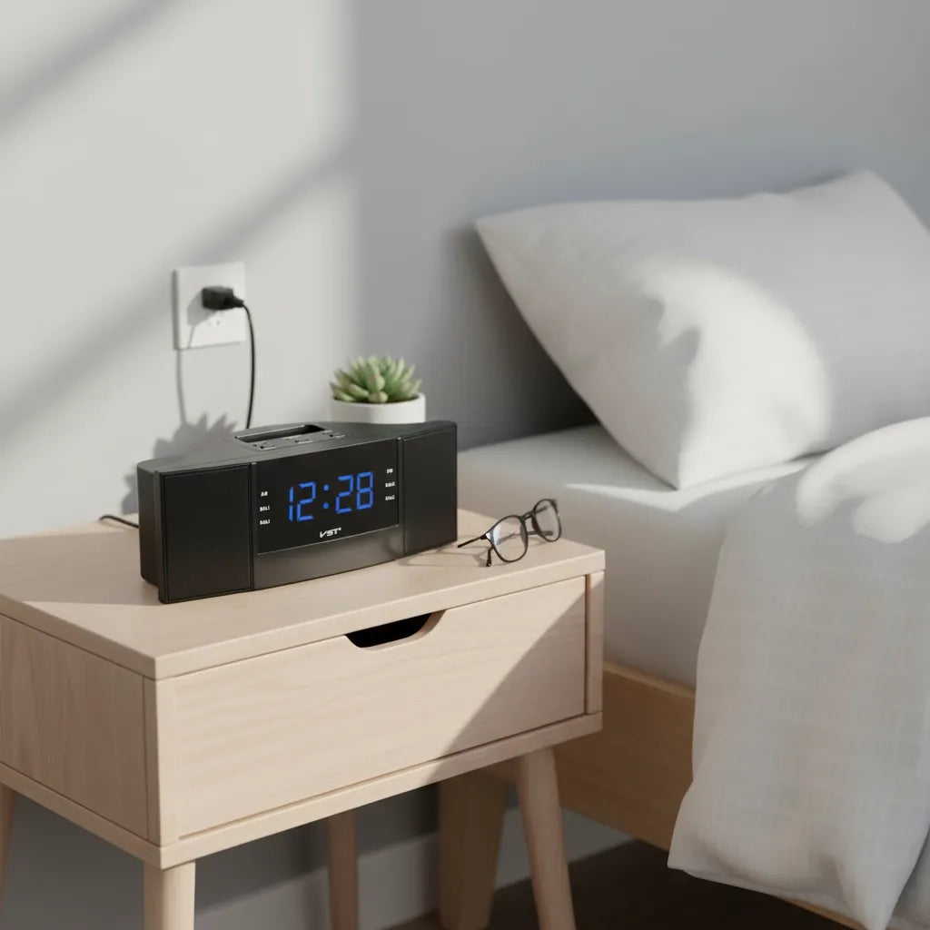 Radio Réveil Numérique sur Secteur