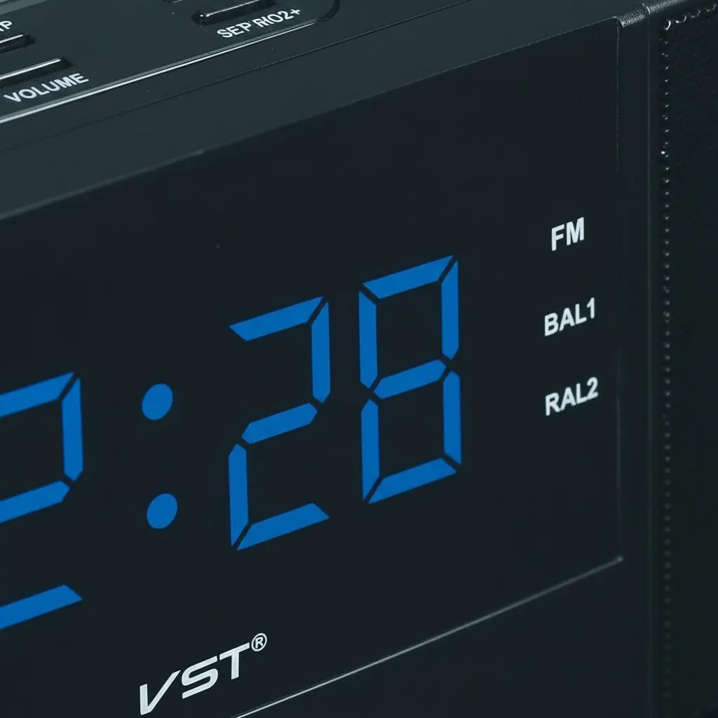 Radio Réveil Numérique sur Secteur