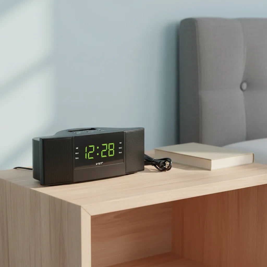 Radio Réveil Numérique sur Secteur