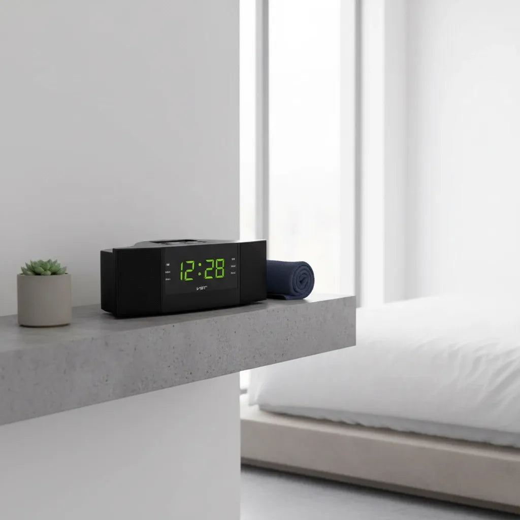 Radio Réveil Numérique sur Secteur