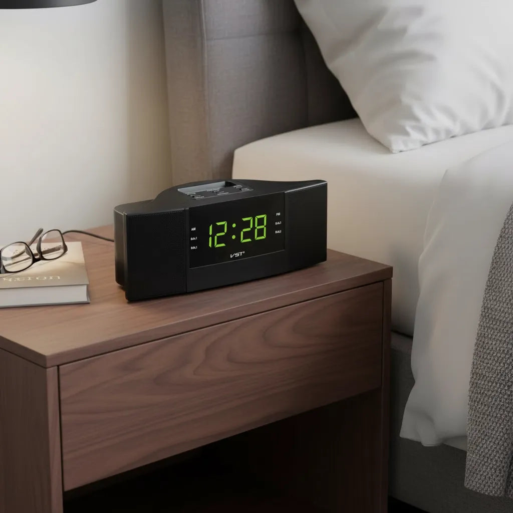 Radio Réveil Numérique sur Secteur