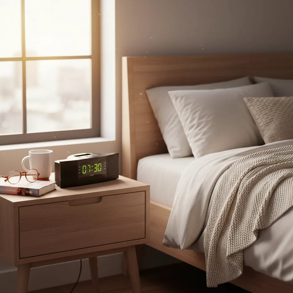 Radio Réveil Numérique sur Secteur