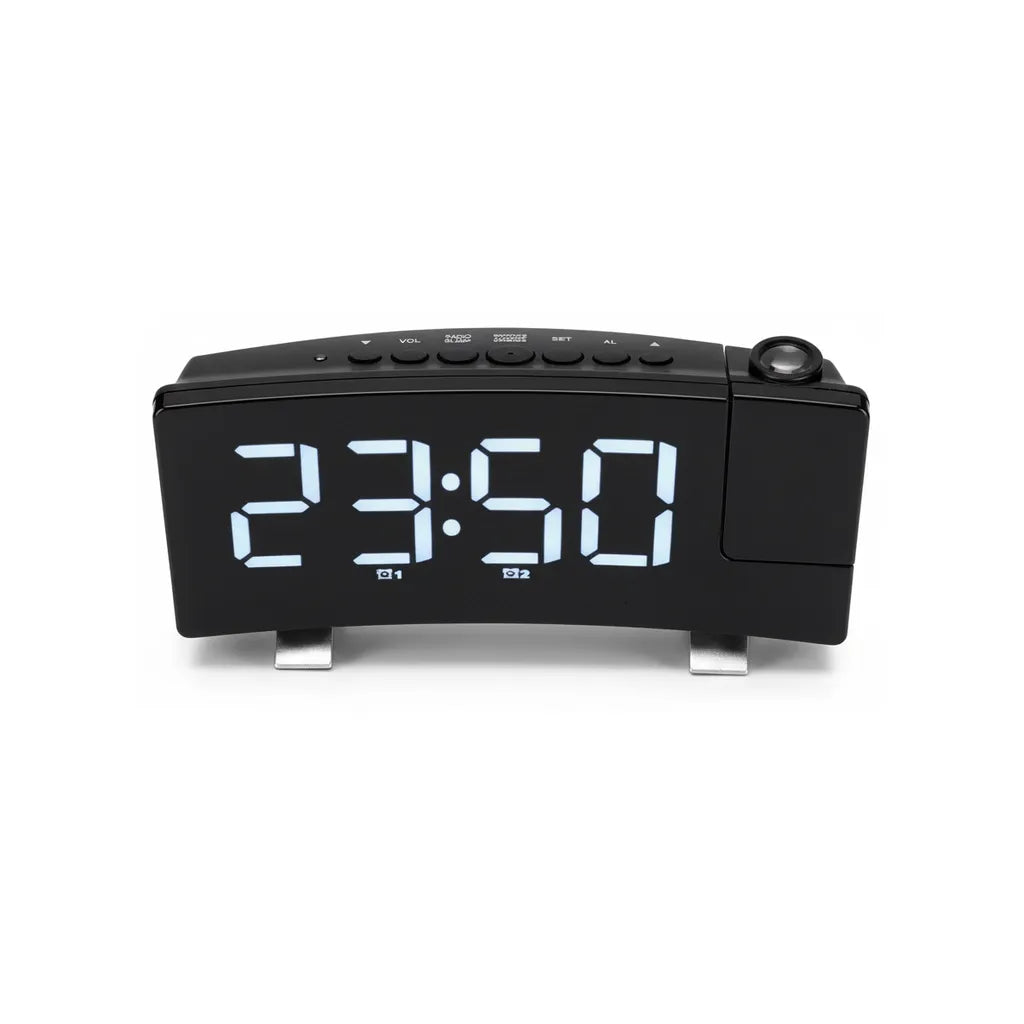 Radio Réveil Projecteur Ado Noir