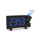 Radio Réveil Projecteur Bleu avec Radio FM