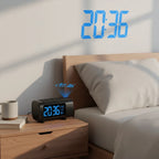 Radio Réveil Projecteur Heure à 180°