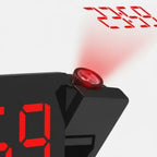 Radio Réveil Projecteur Rouge