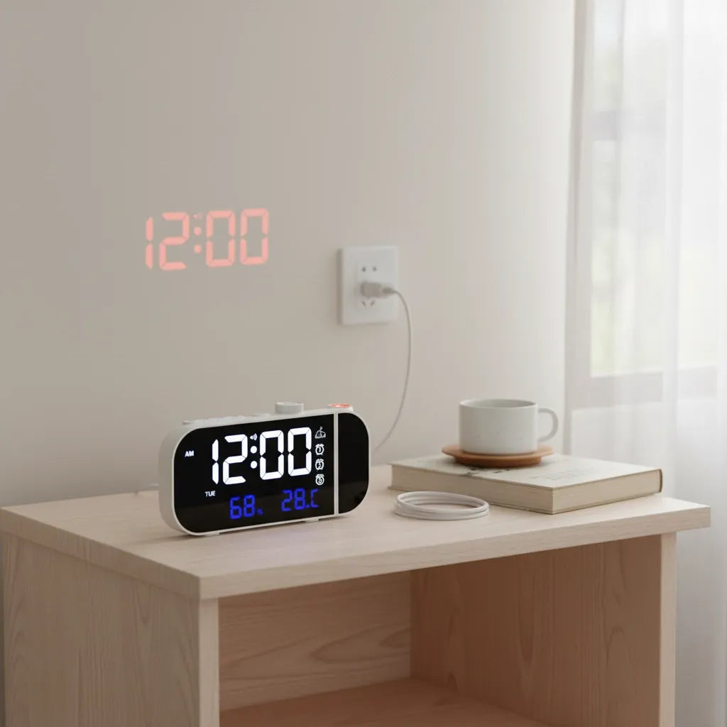 Radio Reveil Projecteur Secteur