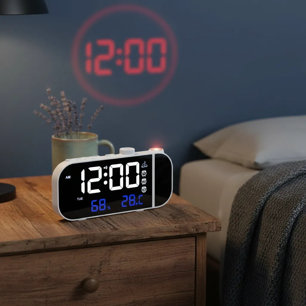 Radio Reveil Projecteur Secteur