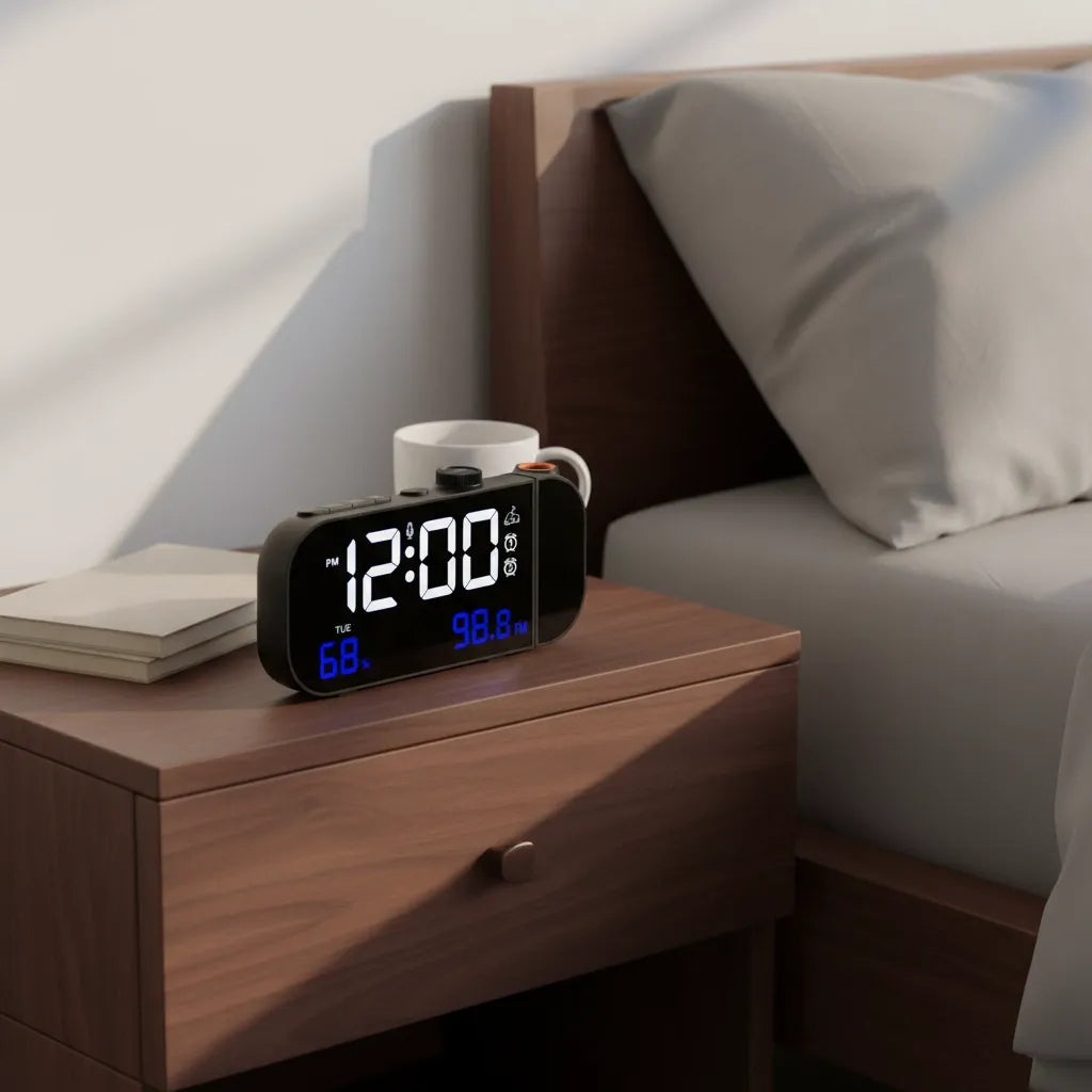 Radio Reveil Projecteur Secteur