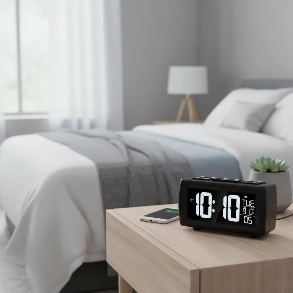 Radio Réveil Sans Fil Multifonction