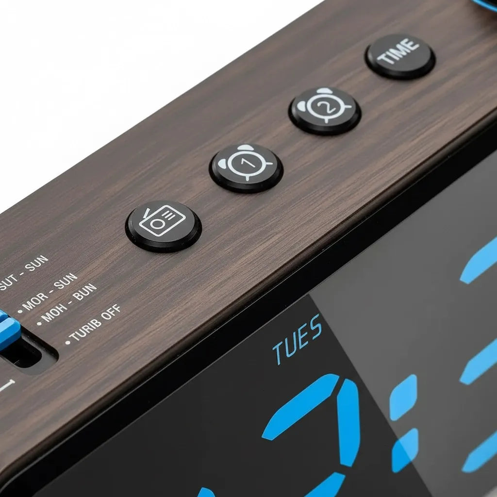 Radio Réveil sur Secteur Numérique