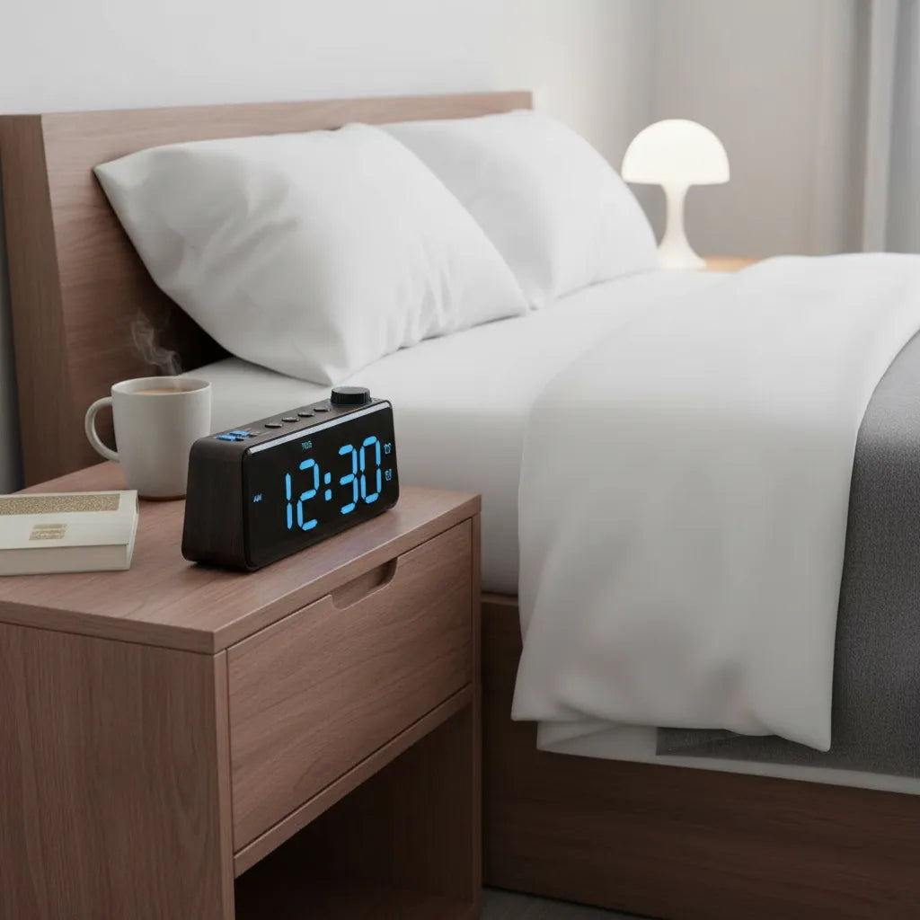 Radio Réveil sur Secteur Numérique