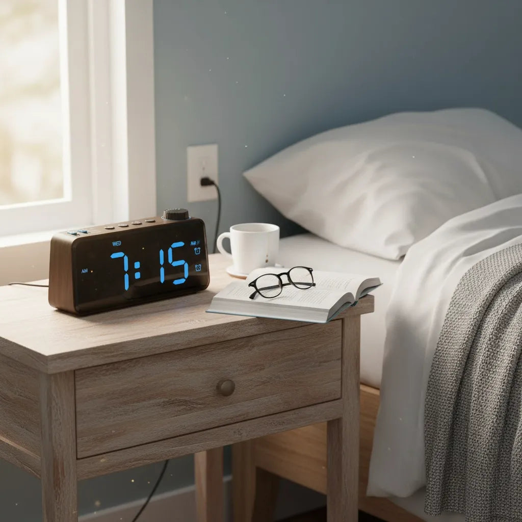 Radio Réveil sur Secteur Numérique