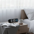 Réveil à Gros Chiffres Lumineux et Multifonction