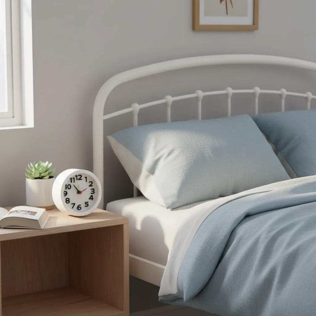 Réveil à Pile Analogique Silencieux