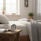 Réveil à Pile Analogique Silencieux