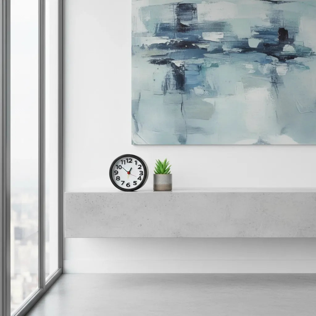 Réveil à Pile Analogique Silencieux