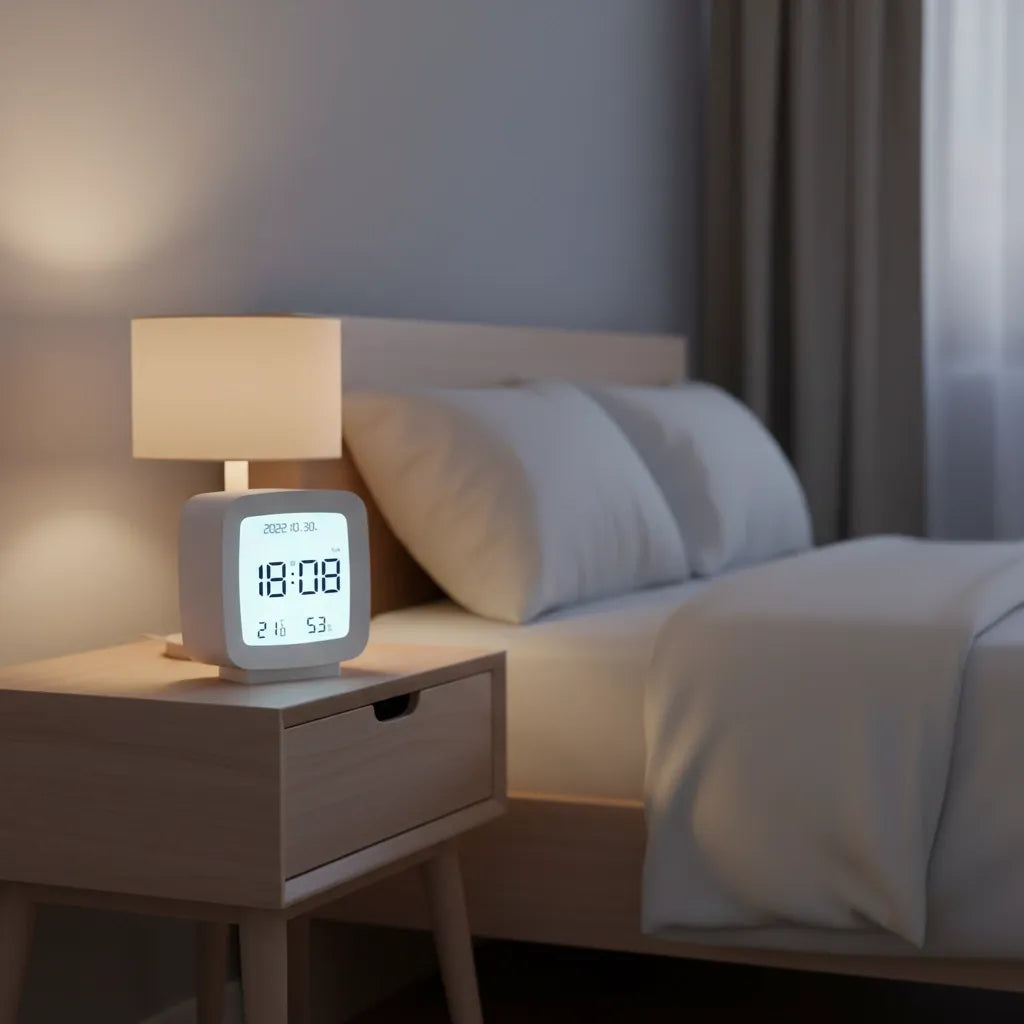 Réveil à Pile avec Éclairage de Nuit