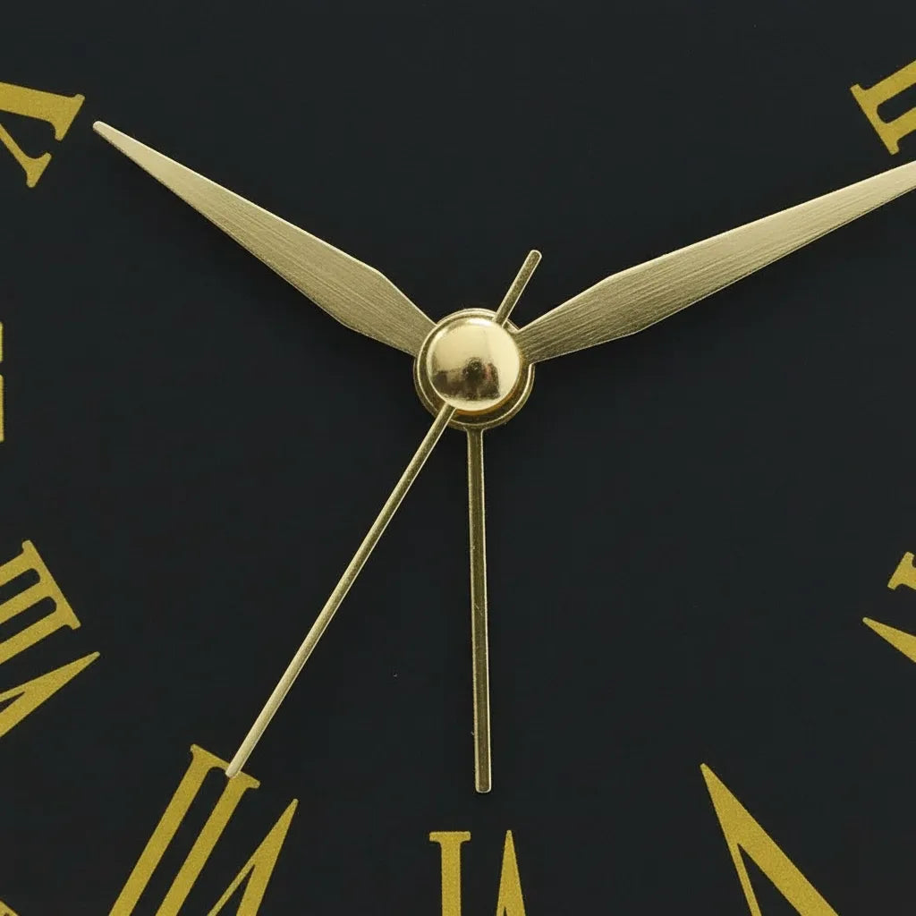 Réveil à pile design en Métal