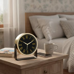 Réveil à pile design en Métal