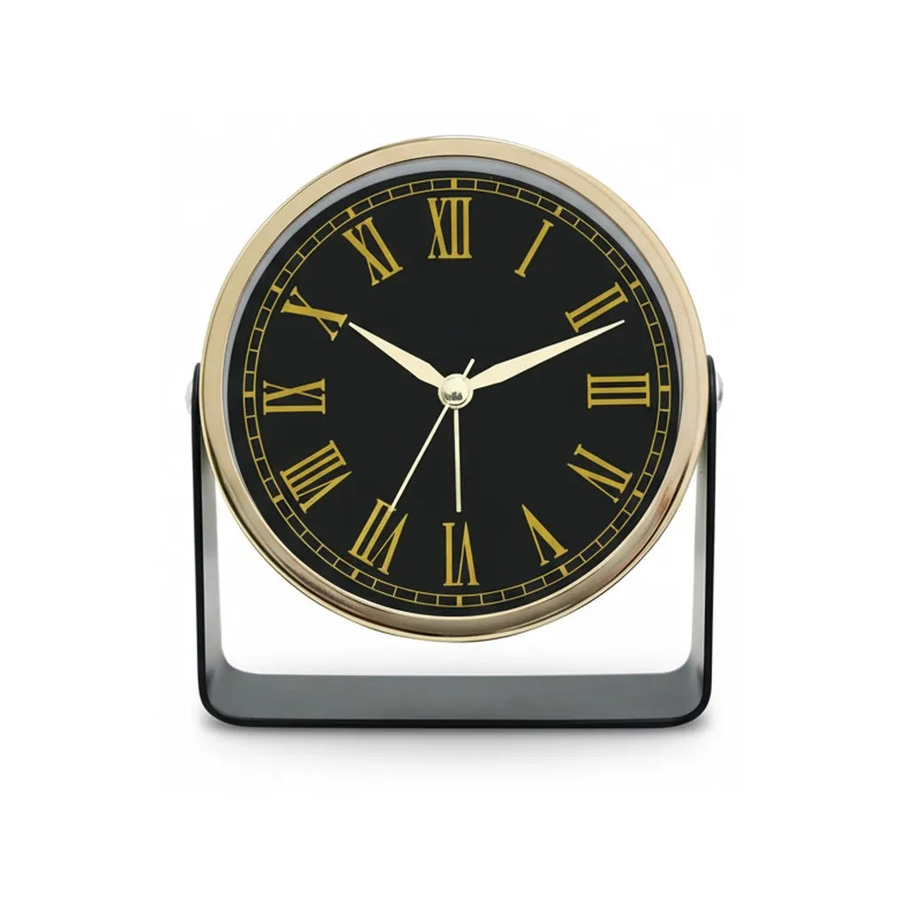 Réveil à pile design en Métal