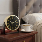 Réveil à pile design en Métal