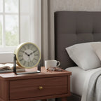 Réveil à pile design en Métal