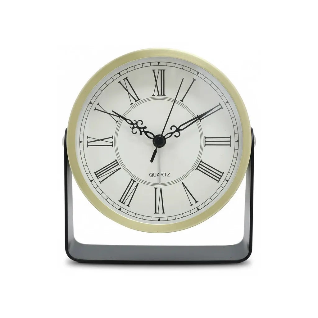 Réveil à pile design en Métal