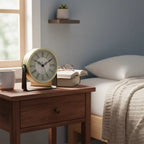 Réveil à pile design en Métal