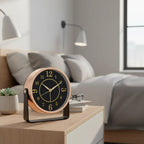 Réveil à pile design en Métal