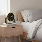 Réveil à pile design en Métal