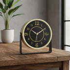 Réveil à pile design en Métal