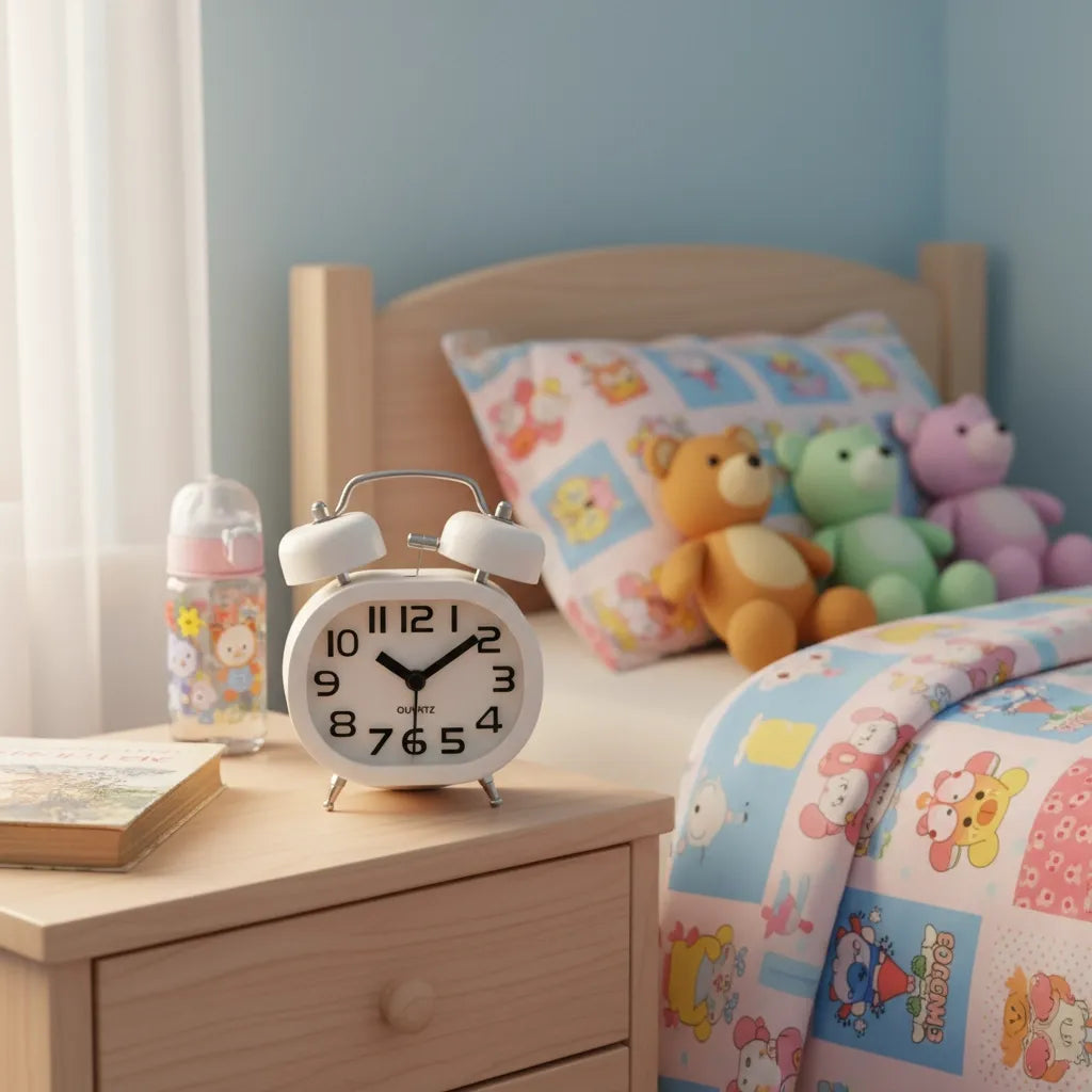 Réveil à Pile Enfant Silencieux