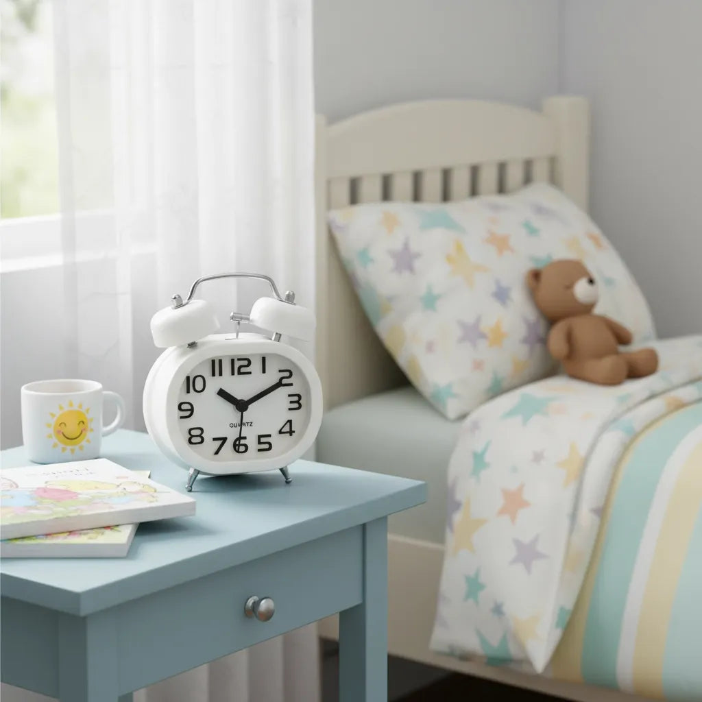 Réveil à Pile Enfant Silencieux