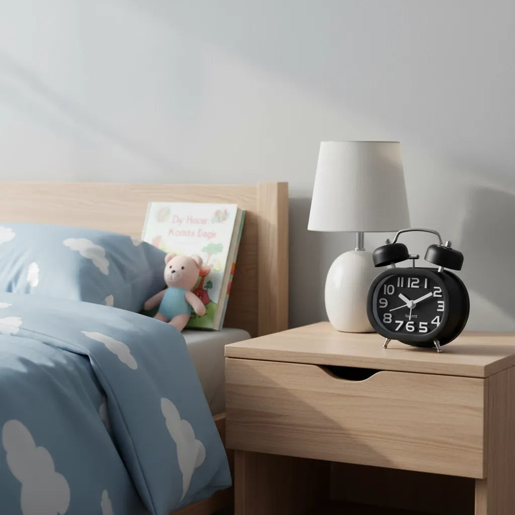 Réveil à Pile Enfant Silencieux