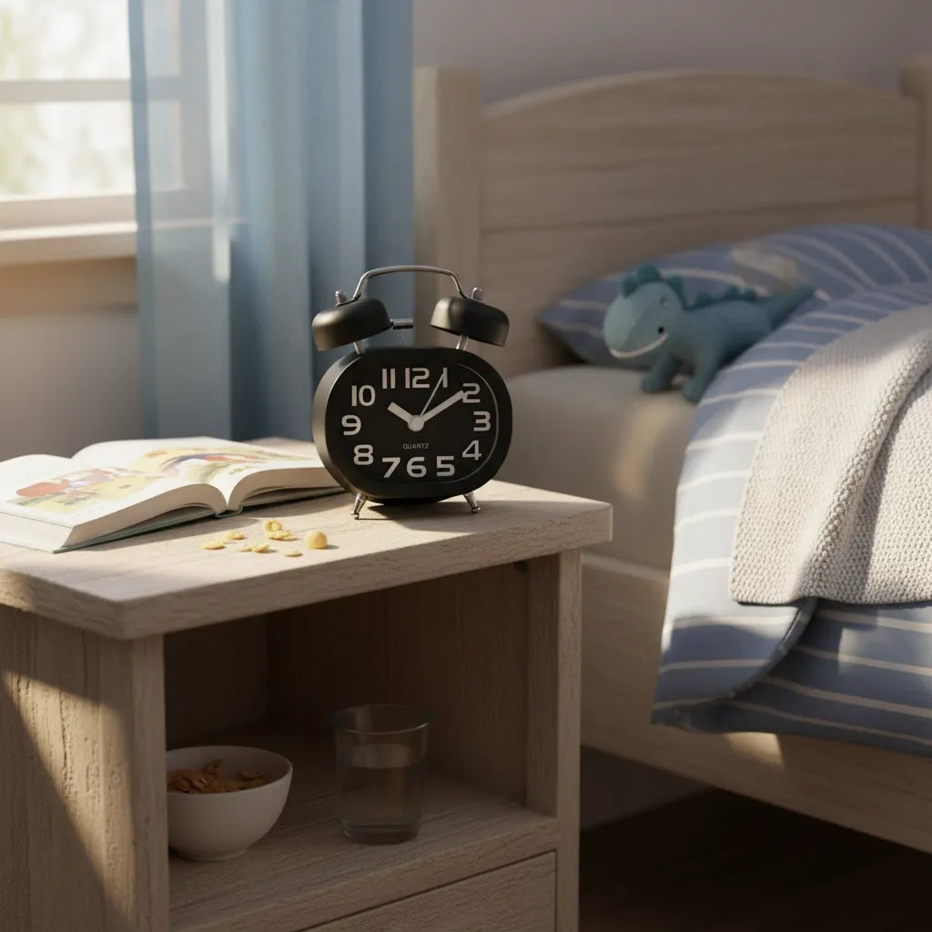 Réveil à Pile Enfant Silencieux