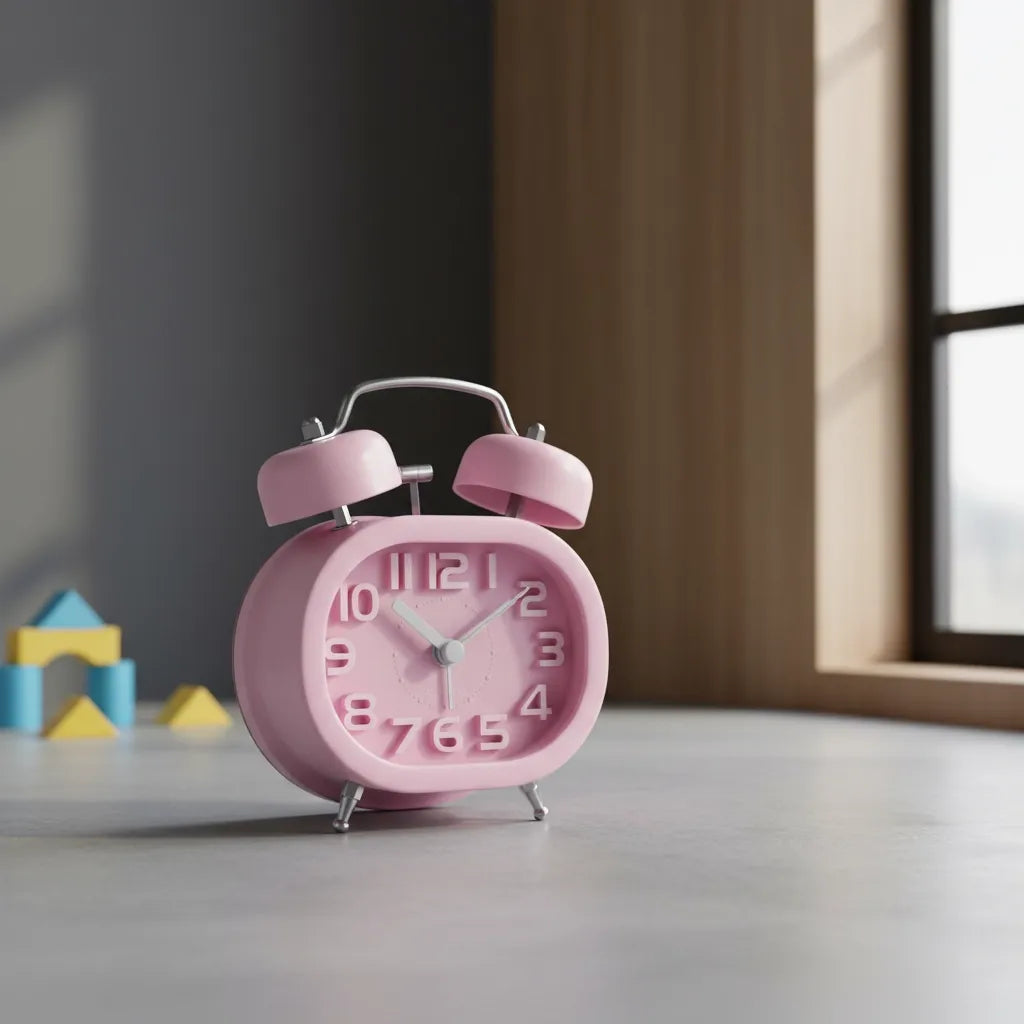 Réveil à Pile Enfant Silencieux