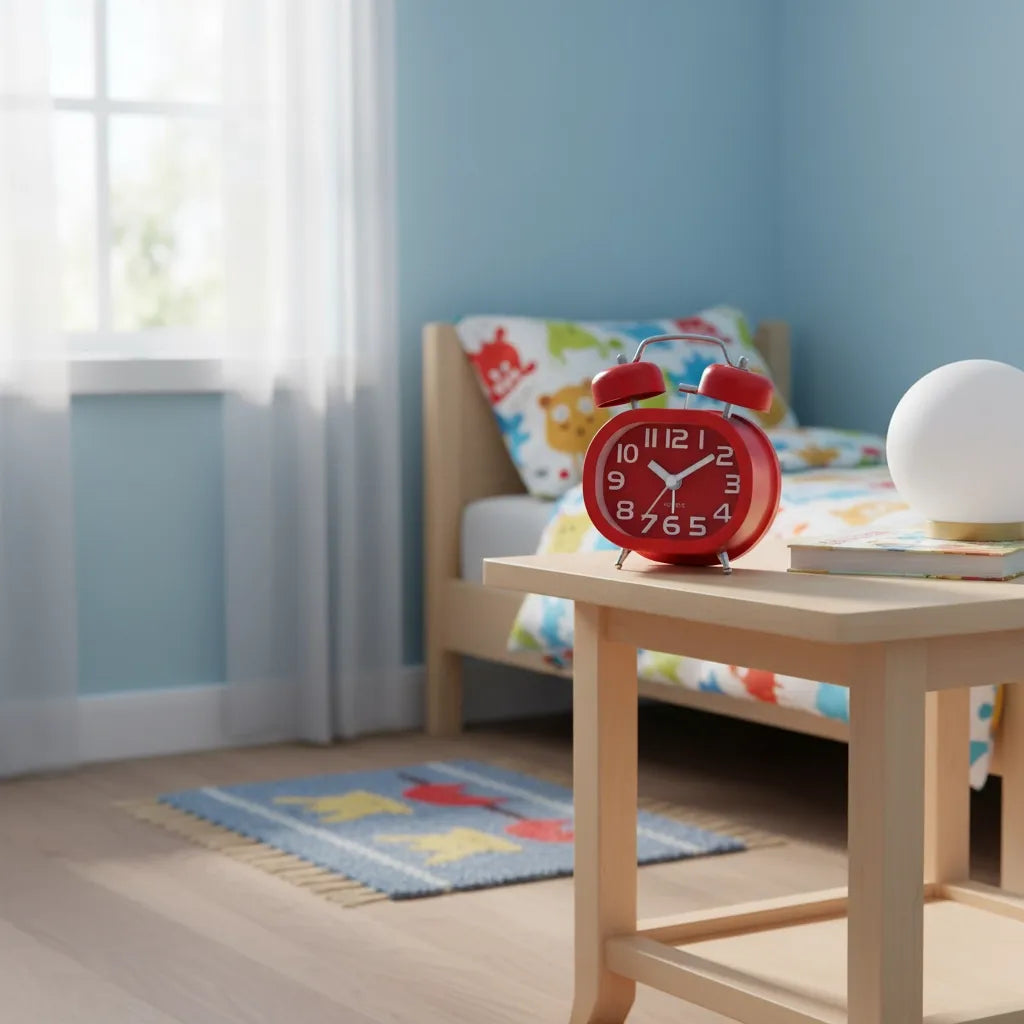 Réveil à Pile Enfant Silencieux