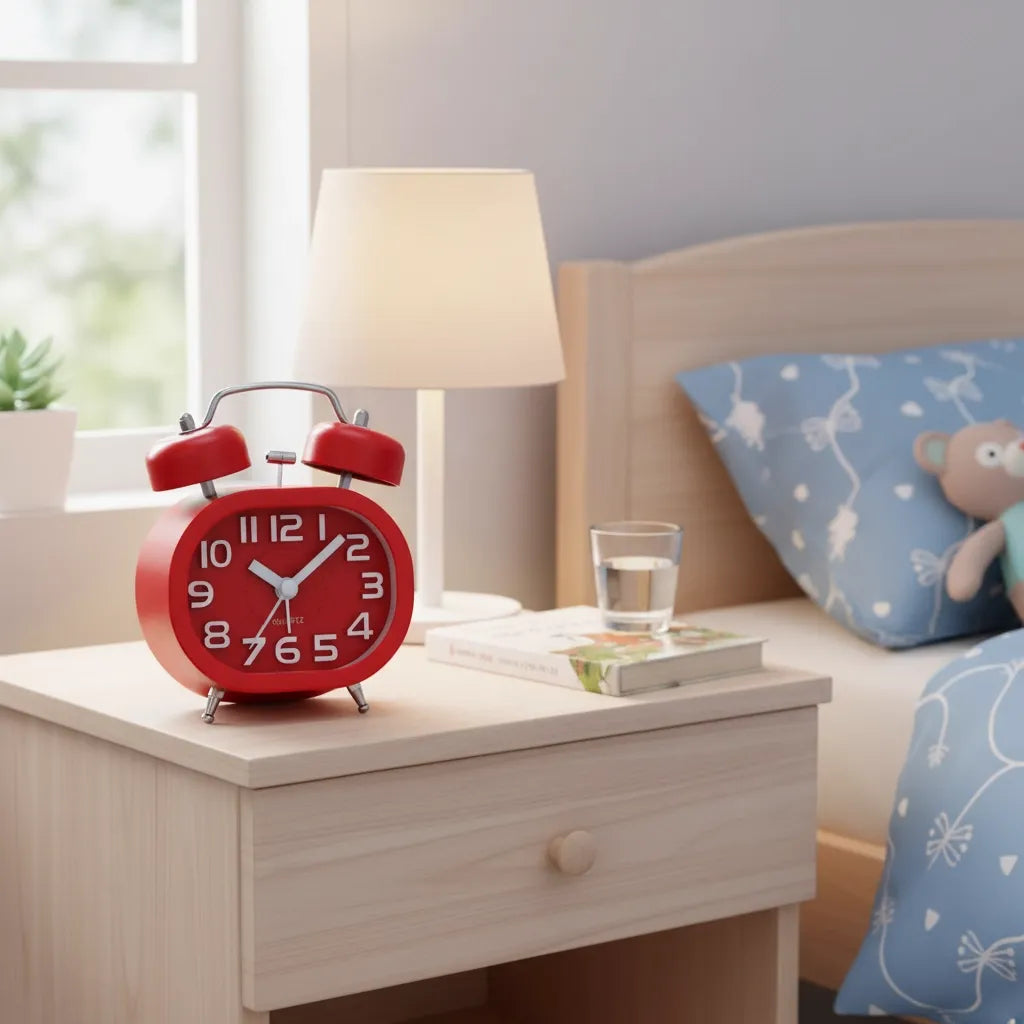 Réveil à Pile Enfant Silencieux